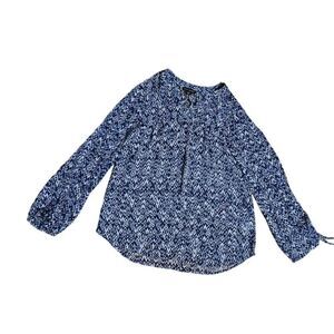 Women's WILLI SMITH Sheer Long Sleeves Top Medium‎